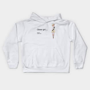 Clever Girl Kids Hoodie